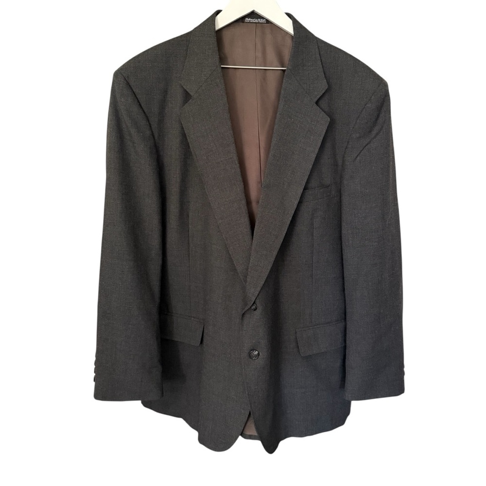 Vintage Y2K Executive Collection Men’s Size 48R Sport Coat Wool Blazer